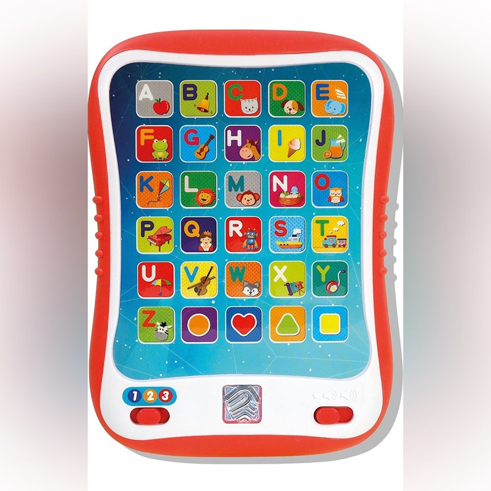 Kids Learning Tablet Toy Learn ABCs Sounds Letters Shapes Music & Words 2 Year